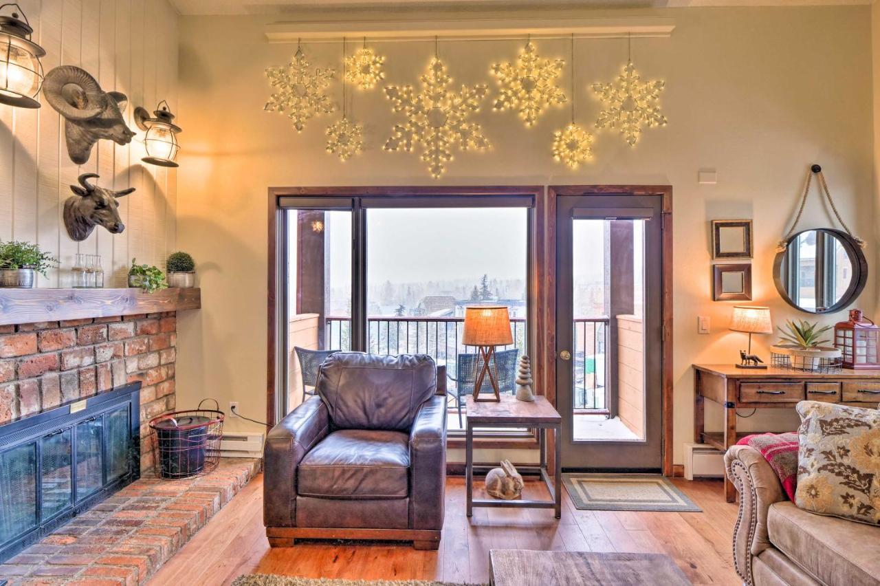 Cozy Breckenridge Condo At Base Of Peak 9! Zewnętrze zdjęcie